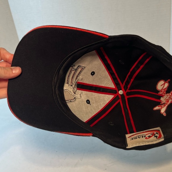 Vintage Dale Earnhardt Hat 00s NASCAR Strapback Cap Goodwrench Sr #3 - Picture 5 of 8